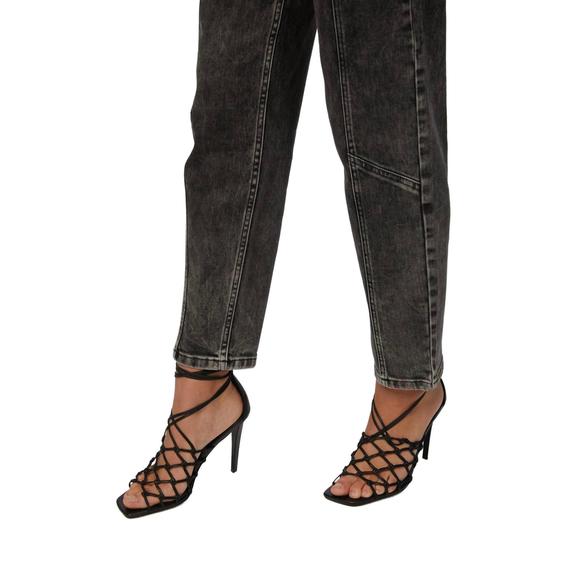 NEW IN THE MOOD FOR LOVE lara croft jeans in washed dark grey - Picture 3 of 6